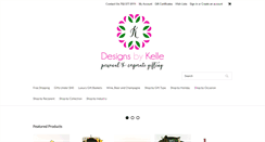 Desktop Screenshot of designsbykelle.biz